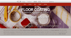 Desktop Screenshot of floor-coating-application-tools.com