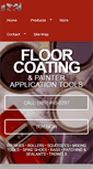 Mobile Screenshot of floor-coating-application-tools.com
